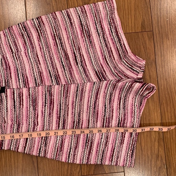 Zara Tweed Pink Velvet Strap Short Romper - Picture 15 of 16